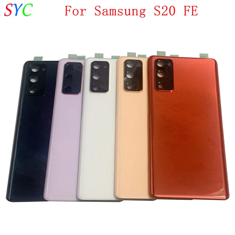 Задняя крышка батарейного отсека, корпус для Samsung S20 FE G780, задняя крышка с объективом камеры, запчасти для ремонта логотипа
Задняя крышка батарейного отсека, корпус для Samsung S20 FE G780, задняя крышка с объективом камеры, запчасти для ремонта логотипа
