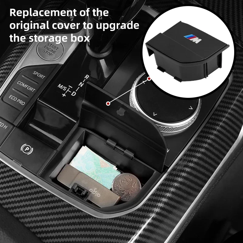 Car Center Gear Shift Lever Storage Box Central Console Modification Organizer For BMW LHD 3 4 Series X3 X4 G20 G22 G26 G01 G02
Car Center Gear Shift Lever Storage Box Central Console Modification Organizer For BMW LHD 3 4 Series X3 X4 G20 G22 G26 G01 G02