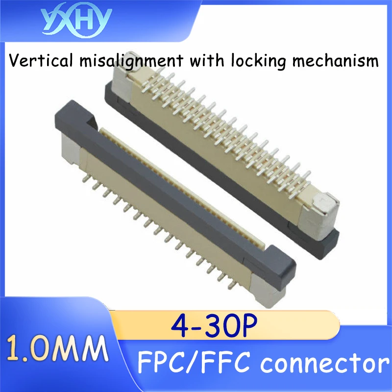 10 PCS FPC/FFC Pull-up Vertical Positive Foot Strap Locked Soldered Patch Misaligned Crossed Feet 1.0MM Soft Cable Connector 8-3
10 PCS FPC/FFC Pull-up Vertical Positive Foot Strap Locked Soldered Patch Misaligned Crossed Feet 1.0MM Soft Cable Connector 8-3