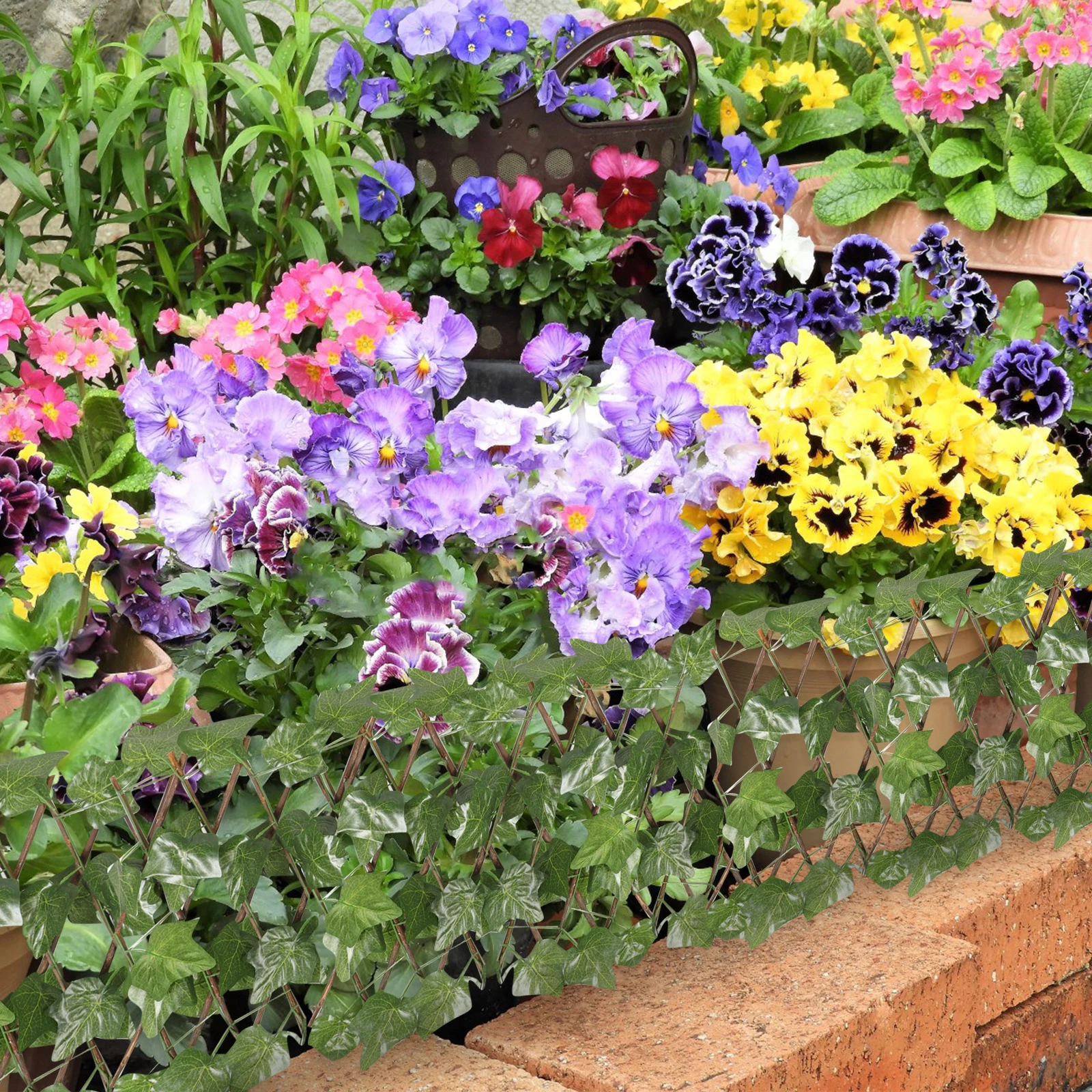 Extended Privacy Fence Balcony Garden Decoration Artificial Green Leaves Wall Simulated Plant Screen Trellis Barrier For Outdoor
Extended Privacy Fence Balcony Garden Decoration Artificial Green Leaves Wall Simulated Plant Screen Trellis Barrier For Outdoor