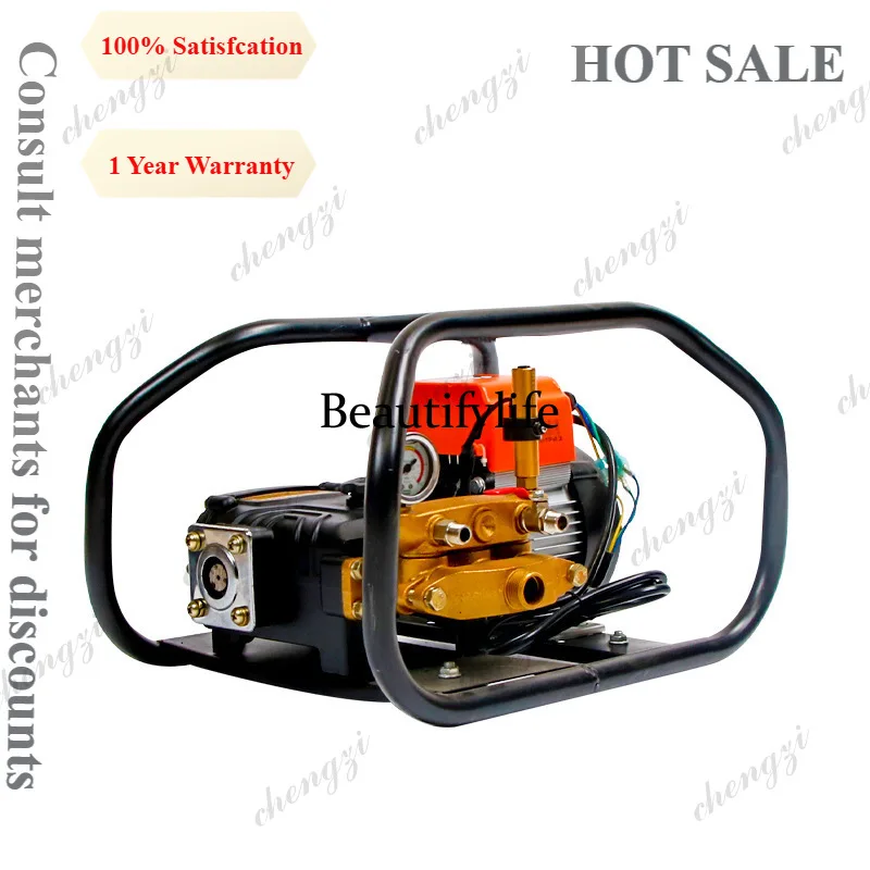 A81 High Power Three‑cylinder Plunger Pump High Pressure Sprayer Agricultural Multifunctional DC Electric Sprayer 48V 60V
A81 High Power Three‑cylinder Plunger Pump High Pressure Sprayer Agricultural Multifunctional DC Electric Sprayer 48V 60V