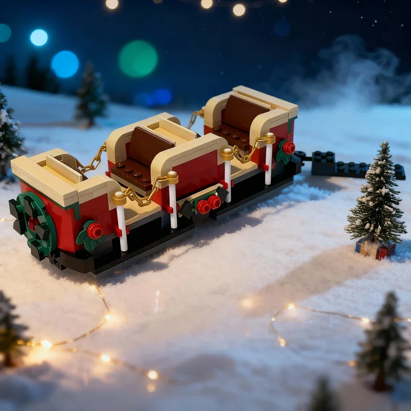 276pcs MOC Festival Tram Wagon Seasonal Model Building Blocks Architecture DIY Festival Gifts Assemble Creative Toys Idea
276pcs MOC Festival Tram Wagon Seasonal Model Building Blocks Architecture DIY Festival Gifts Assemble Creative Toys Idea