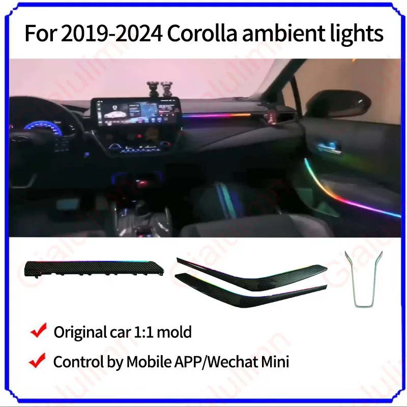 Gialulimn Ambient Light Kit for Toyota Corolla Levin Ralink Allion Lingshang 2019-2024 Car Interior Atmosphere Lamp environment
Gialulimn Ambient Light Kit for Toyota Corolla Levin Ralink Allion Lingshang 2019-2024 Car Interior Atmosphere Lamp environment