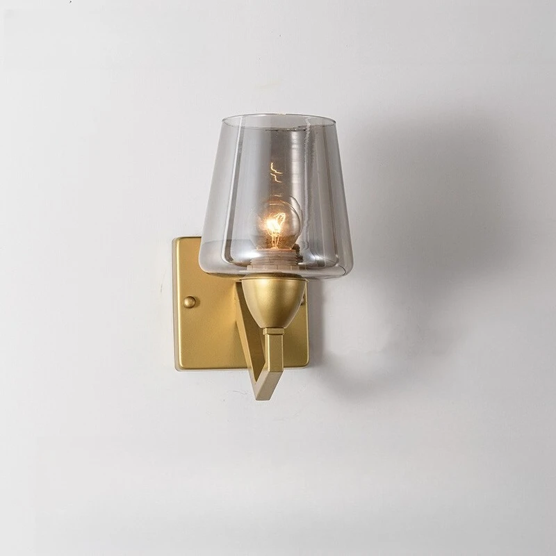 Modern living room light luxury wall lamp American bedroom bedside TV background wall glass designer wall lamp
Modern living room light luxury wall lamp American bedroom bedside TV background wall glass designer wall lamp