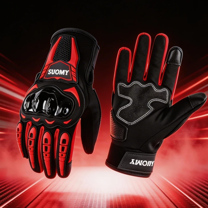 SUOMY Motorcycle Gloves Waterproof Windproof Men Women Touch Screen Motocross Biker Riding Gear 3-Season Available
SUOMY Motorcycle Gloves Waterproof Windproof Men Women Touch Screen Motocross Biker Riding Gear 3-Season Available