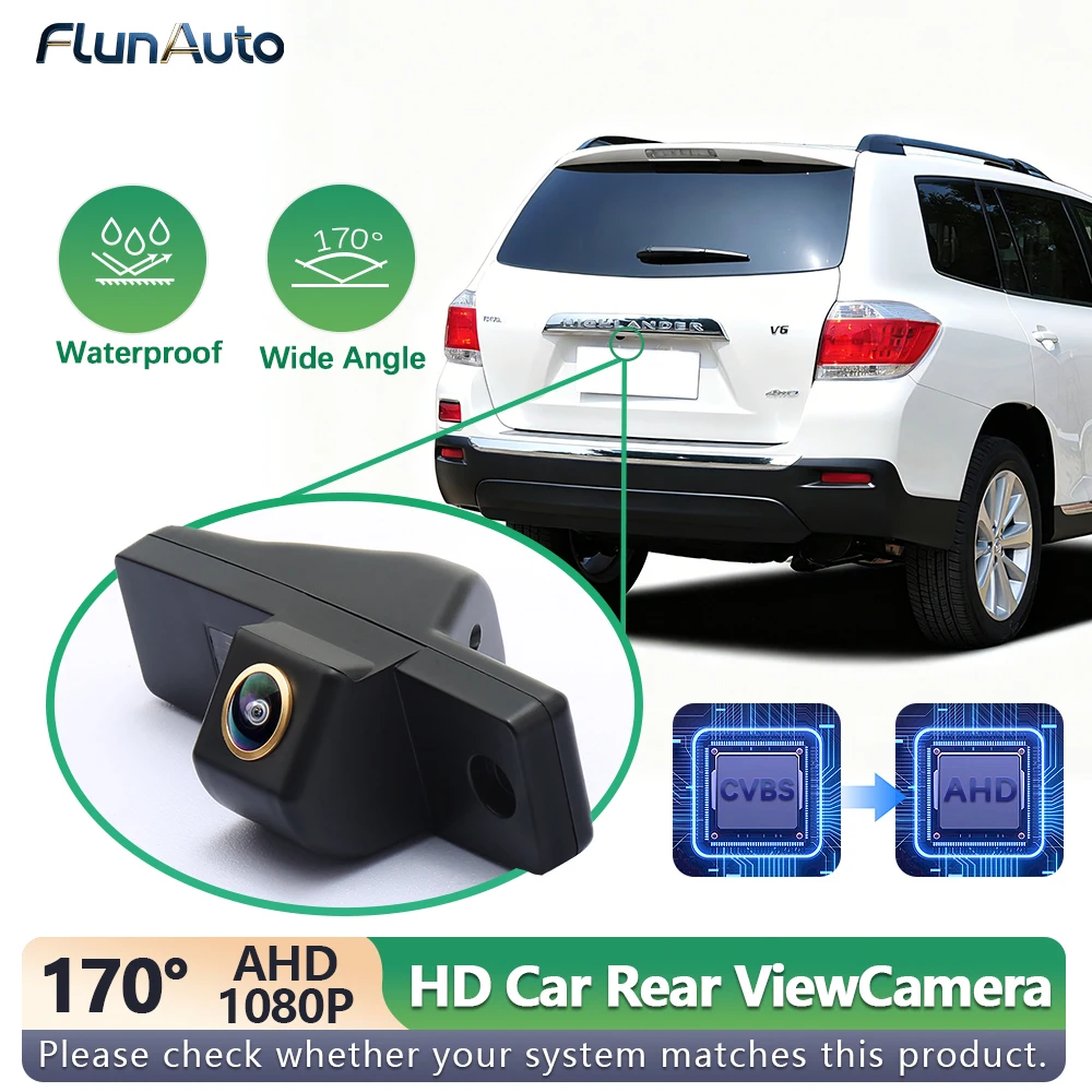 170 AHD1080p License Plate light Unit Rear View Camera For Toyota Highlander XU40 Kluger 2002- 2006 2007 2008 2009 2010 ~2013
170 AHD1080p License Plate light Unit Rear View Camera For Toyota Highlander XU40 Kluger 2002- 2006 2007 2008 2009 2010 ~2013