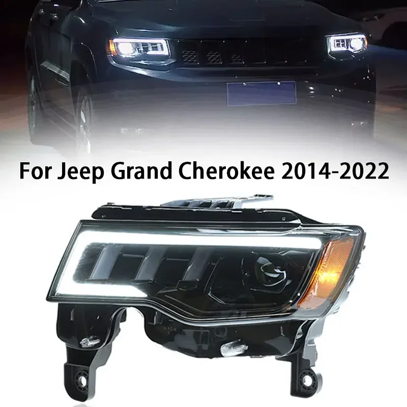 Car Accessories For Jeep Grand Cherokee 2014-2022 Front Light DRL Head Lamp LED Projector Lens Headlights Vehicles Automatic
Car Accessories For Jeep Grand Cherokee 2014-2022 Front Light DRL Head Lamp LED Projector Lens Headlights Vehicles Automatic