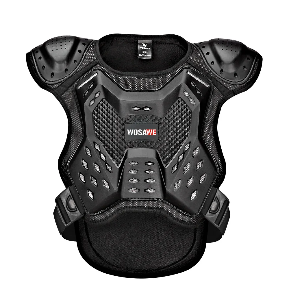 WOSAWE Kids Motorcycle Body Armor Vest Chest Back Shoulder Protector for Boys and Girls Motocross Off Road Motorbike Riding Gear
WOSAWE Kids Motorcycle Body Armor Vest Chest Back Shoulder Protector for Boys and Girls Motocross Off Road Motorbike Riding Gear