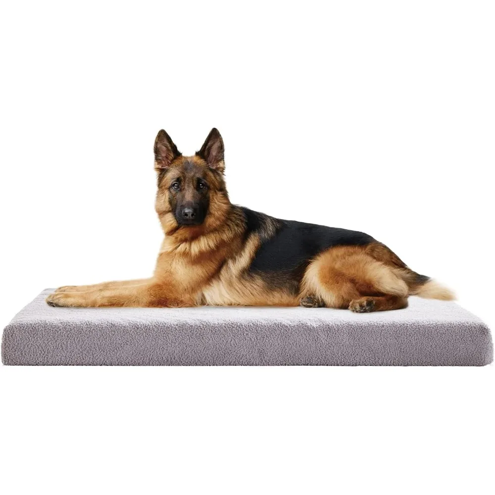 Orthopedic Memory Foam Dog Bed for Large Dogs, Cooling Dog Bed, 47 inches XL Washable Dog Bed with Waterproof Liner
Orthopedic Memory Foam Dog Bed for Large Dogs, Cooling Dog Bed, 47 inches XL Washable Dog Bed with Waterproof Liner