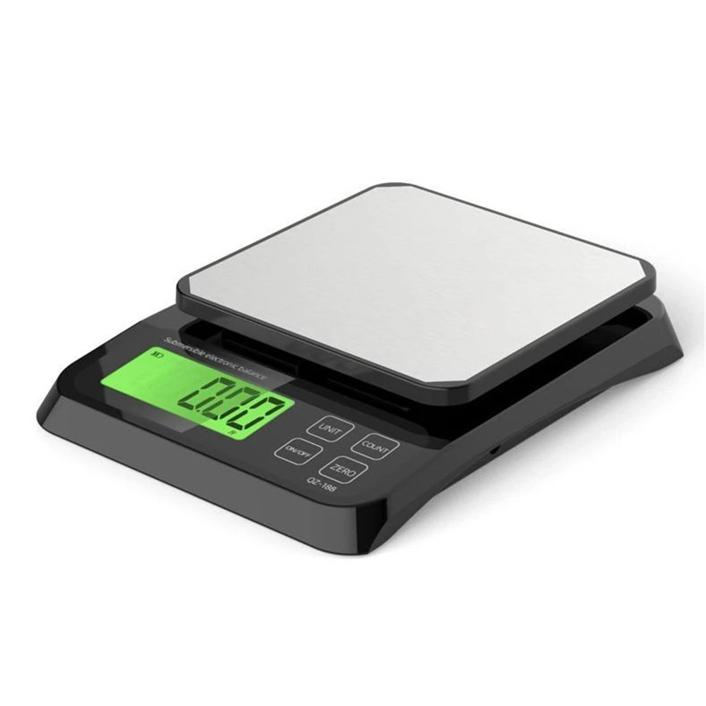 Electronic Food Scale For Baking Cooking IP67 Waterproof Rechargeable 5KG/0.1g 10KG/1g Counting Tare with Hook Precision Weigh
Electronic Food Scale For Baking Cooking IP67 Waterproof Rechargeable 5KG/0.1g 10KG/1g Counting Tare with Hook Precision Weigh
