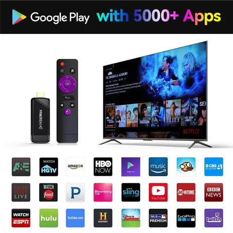 H96Max M11 Mini TV Stick Rk3228A Android Mini TV Box 2.4G HD TV Stick Streaming Media Player Set Top Box 1G 8G 2G 16G USB 2.0