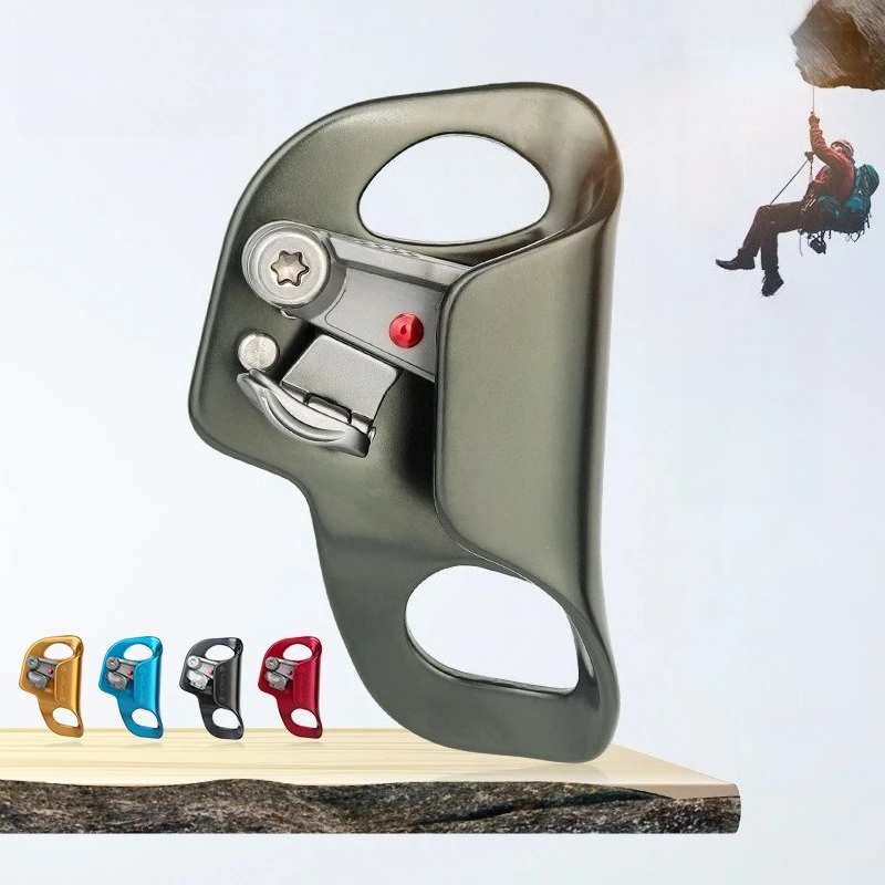 Chest Mounted Rope Ascending Device for Climbing, Fall Arrest Safety System with Foldable Trigger for Rescue and Survival Gear
Chest Mounted Rope Ascending Device for Climbing, Fall Arrest Safety System with Foldable Trigger for Rescue and Survival Gear