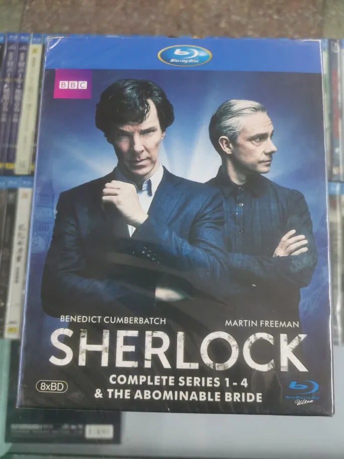 Коллекция Blu-ray дисков: сериалы BBC о Шерлоке Холмсе, сезоны 1-4, для BD-плееров
Коллекция Blu-ray дисков: сериалы BBC о Шерлоке Холмсе, сезоны 1-4, для BD-плееров