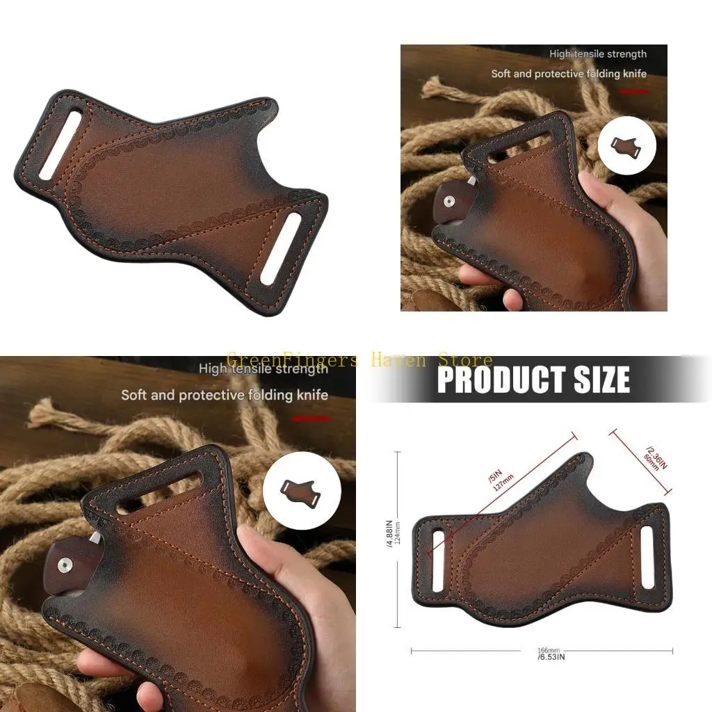 F68D Strong Durability Leather Tool Case Folding Knifives Sheath For Folding Knifives Prevents Slip And Damage Easy Belt
F68D Strong Durability Leather Tool Case Folding Knifives Sheath For Folding Knifives Prevents Slip And Damage Easy Belt