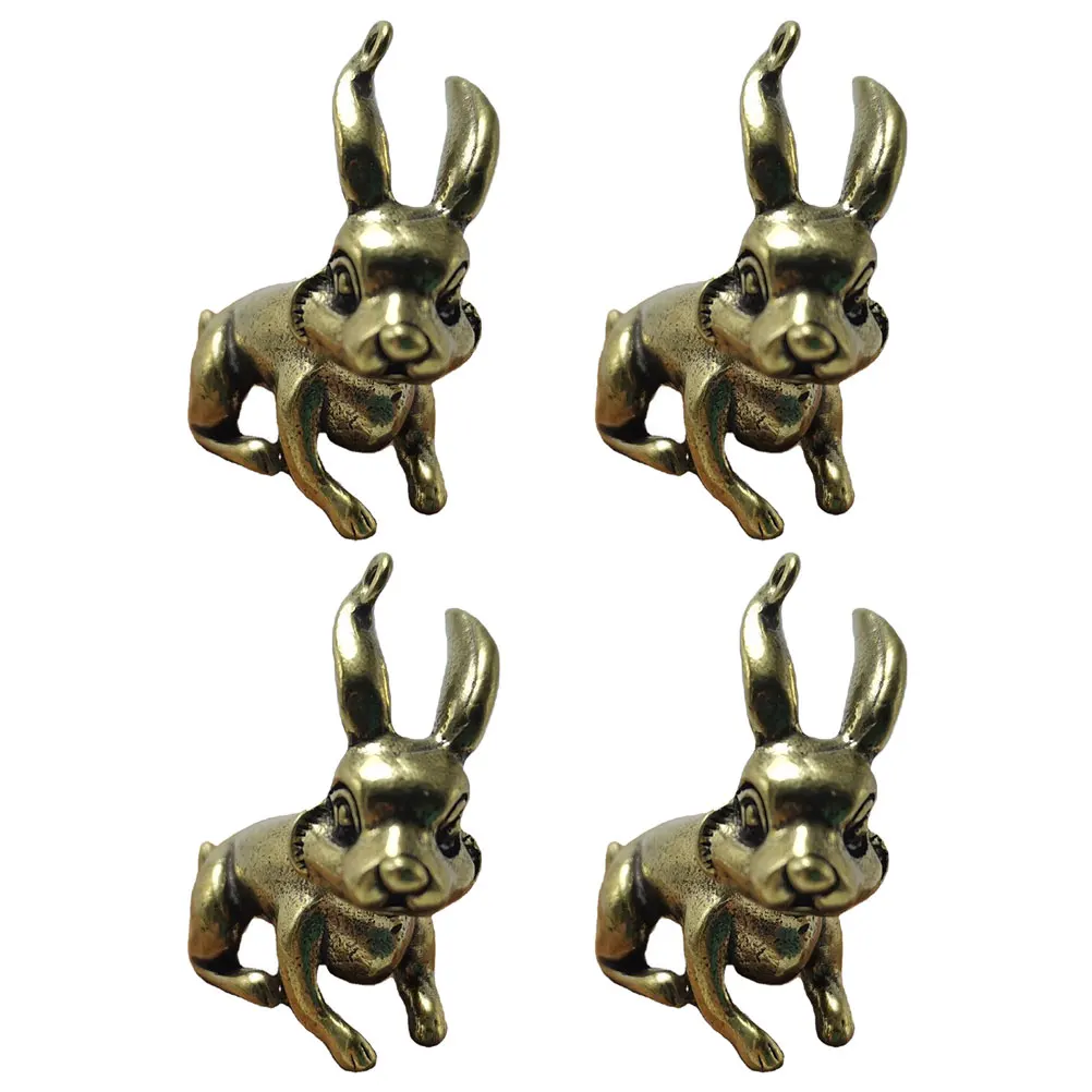 4 Pcs Copper Rabbit Keychain Keychains Cute Brass Charms Pendant Animal Figure Keyring Crafts Statue
4 Pcs Copper Rabbit Keychain Keychains Cute Brass Charms Pendant Animal Figure Keyring Crafts Statue