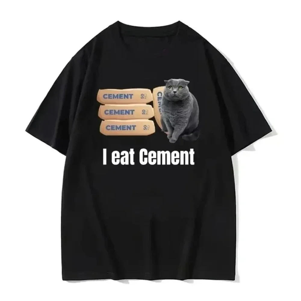 Футболка I Eat Cement Cursed Cat Funny Meme Женская мода Юмор Футболки с короткими рукавами Мужская футболка высокого качества Топы Женская футболка
Футболка I Eat Cement Cursed Cat Funny Meme Женская мода Юмор Футболки с короткими рукавами Мужская футболка высокого качества Топы Женская футболка