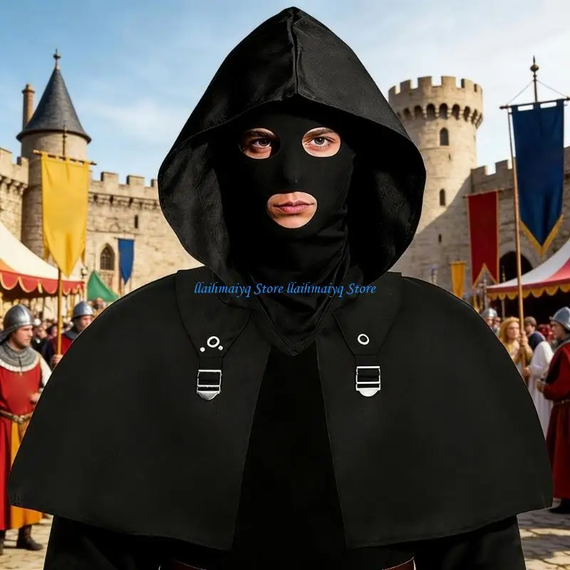 573B Functional Cyber Medieval and Head Cover Set Suitable For Group Costuming
573B Functional Cyber Medieval and Head Cover Set Suitable For Group Costuming