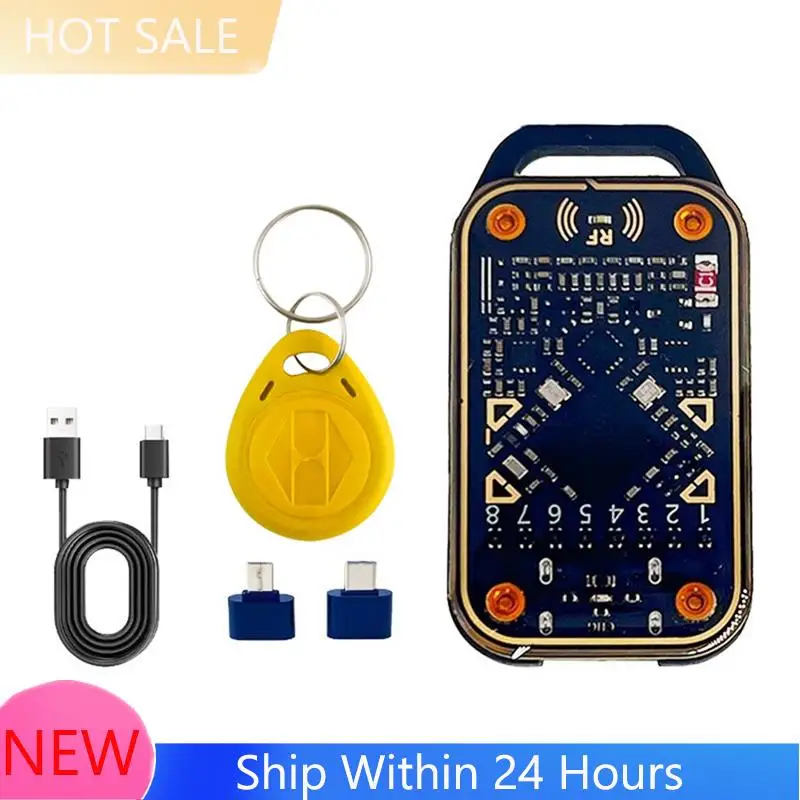 В наличии: Эмулятор смарт-карт Restart Chameleon Ultra + считыватель RFID-чипов 5200 Keychain 125K 13.56M, дубликатор NFC, декодер
В наличии: Эмулятор смарт-карт Restart Chameleon Ultra + считыватель RFID-чипов 5200 Keychain 125K 13.56M, дубликатор NFC, декодер