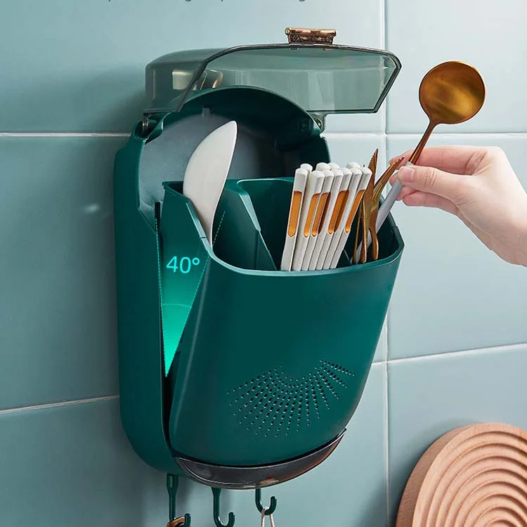 Creative Dust-Proof Cutlery Holder Storage Multifunctional Wall Mounted Storage Rack Dish Drainer Kitchen Holder Accessories
Creative Dust-Proof Cutlery Holder Storage Multifunctional Wall Mounted Storage Rack Dish Drainer Kitchen Holder Accessories