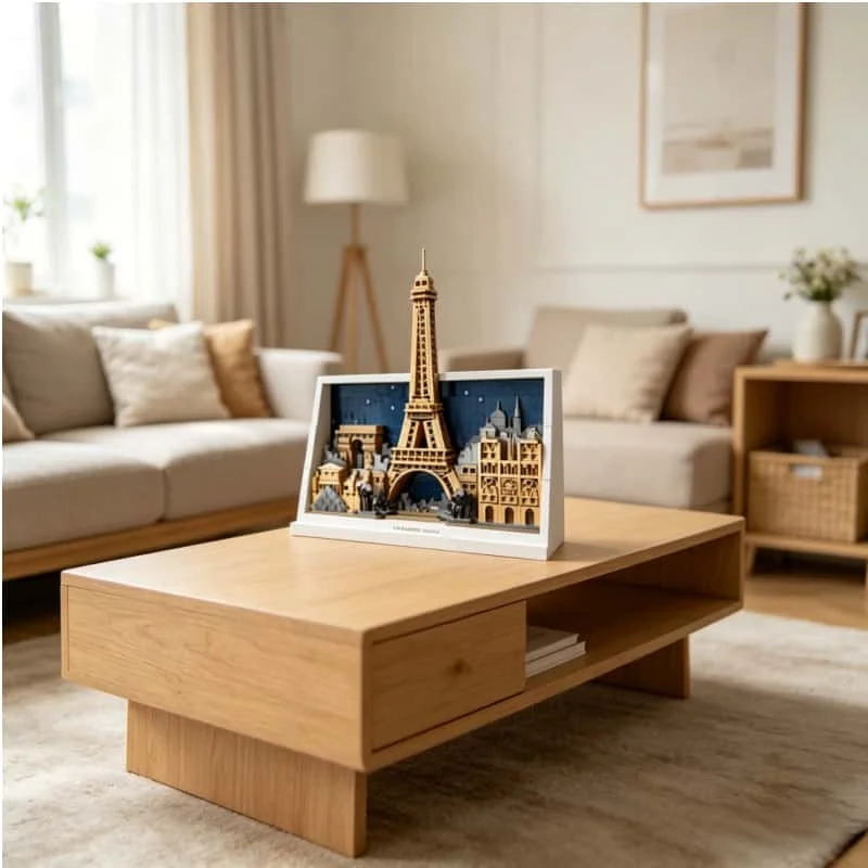 2026 Romantic Paris Love City creative building brick set toy 958 pieces of home decoration model birthday party gift
2026 Romantic Paris Love City creative building brick set toy 958 pieces of home decoration model birthday party gift