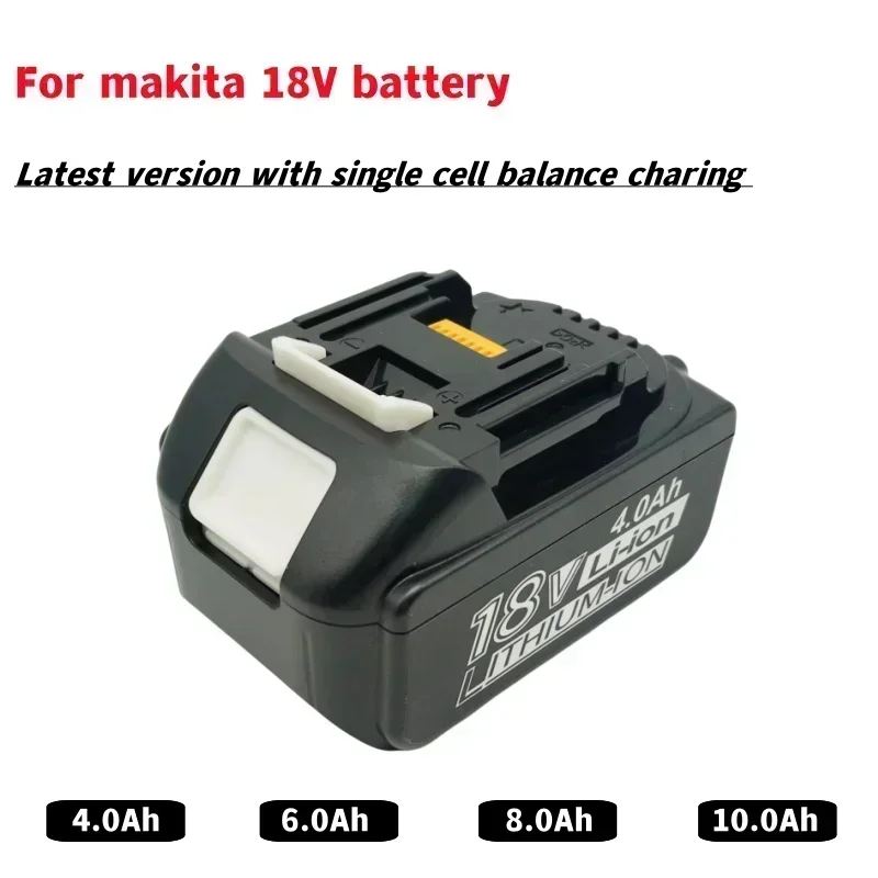 100% Original For Makita 18V 6000mAh Rechargeable Power Tools Battery with LED Li-ion Replacement LXT BL1860B BL1860 BL1850
100% Original For Makita 18V 6000mAh Rechargeable Power Tools Battery with LED Li-ion Replacement LXT BL1860B BL1860 BL1850