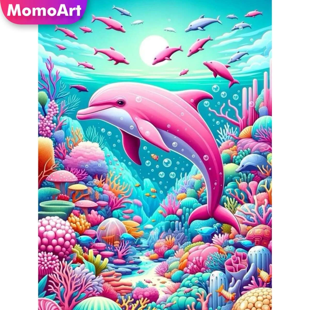 Momoart Diamond Mosaic Dolphin Animal Needlework DIY Painting Cartoon Full Square Round Embroidery Handmade Gift
Momoart Diamond Mosaic Dolphin Animal Needlework DIY Painting Cartoon Full Square Round Embroidery Handmade Gift