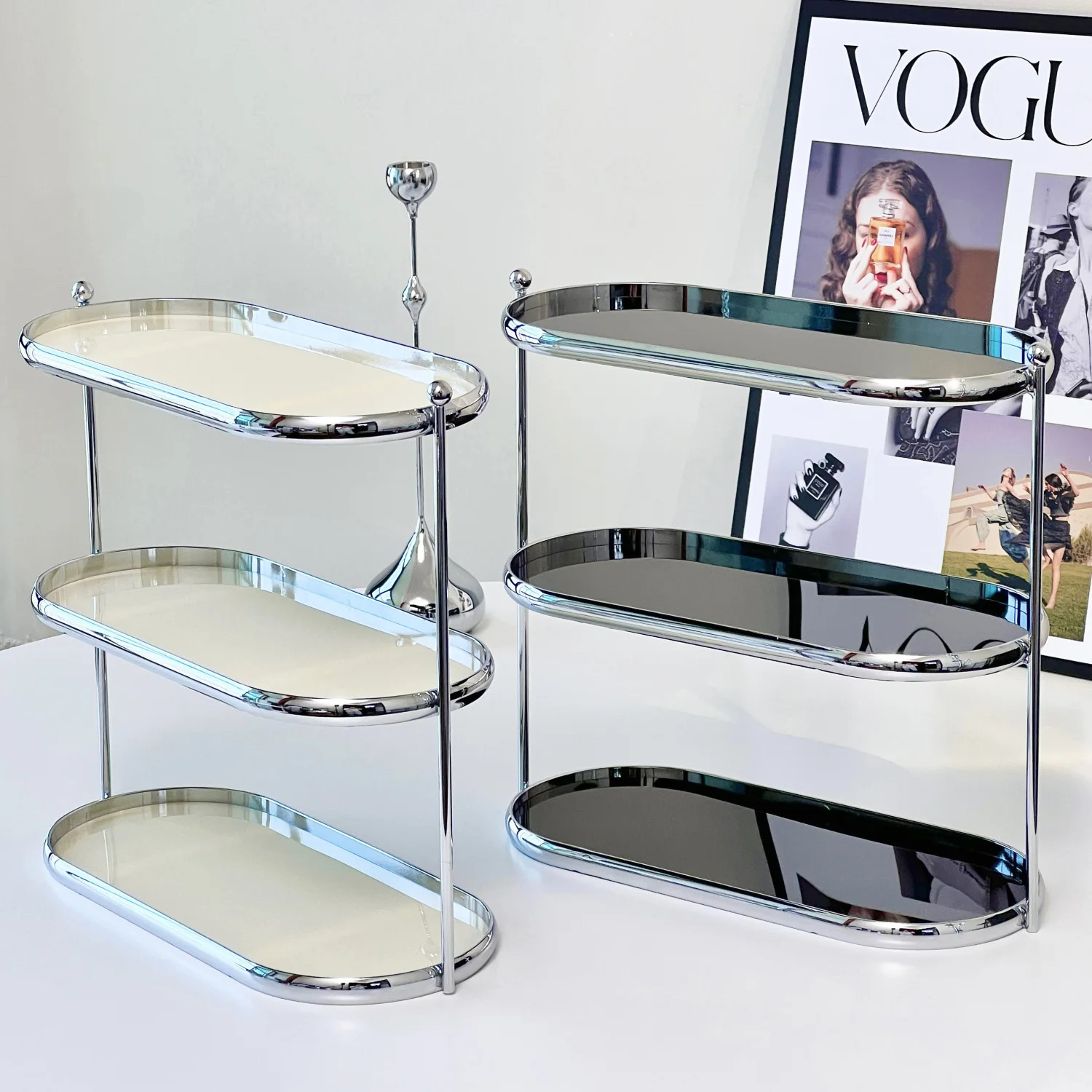 Table Shelf Acrylic Perfume Shelf Bathroom Countertop Cosmetics Holder Simple Modern Cup Shelf Table Top Sorting Cabinet Decor
Table Shelf Acrylic Perfume Shelf Bathroom Countertop Cosmetics Holder Simple Modern Cup Shelf Table Top Sorting Cabinet Decor