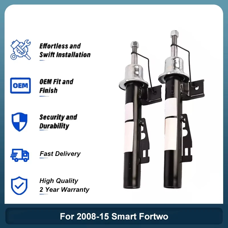 Front Suspension Strut Shock Absorbers For 2008-15 Smart Fortwo A4513202531 Air Suspension Shock Absorber Replair Replace Kit
Front Suspension Strut Shock Absorbers For 2008-15 Smart Fortwo A4513202531 Air Suspension Shock Absorber Replair Replace Kit