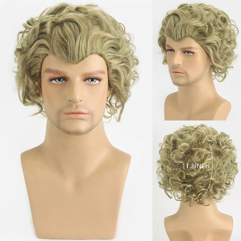 Cosplay men's short Ken role-playing wig
Cosplay men's short Ken role-playing wig