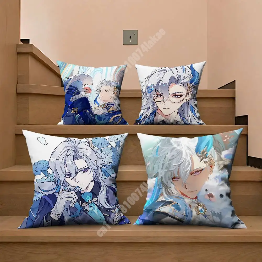 Genshin Impact Neuvillette Pillow Cover Sofa Couch Cushion Case Creative Workspace Accent Home Decor
Genshin Impact Neuvillette Pillow Cover Sofa Couch Cushion Case Creative Workspace Accent Home Decor