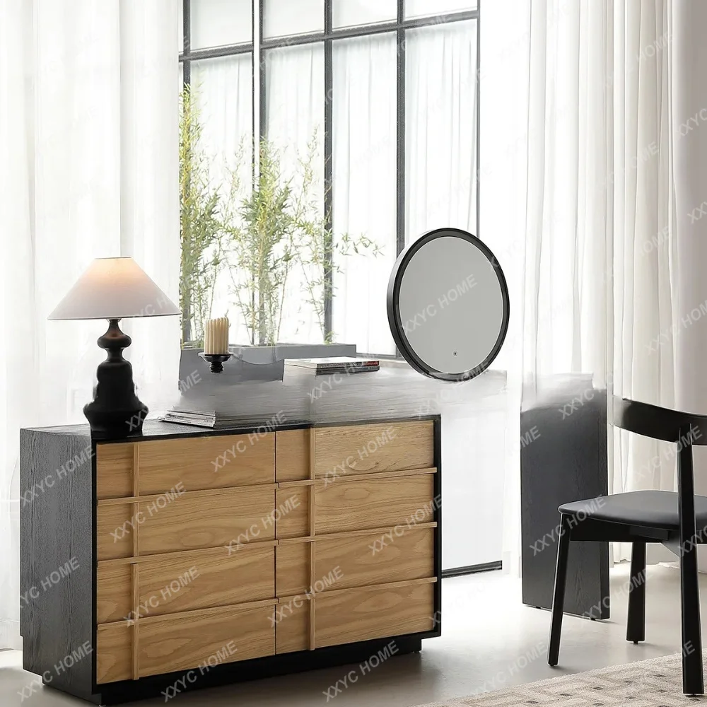 AA medieval solid wood dresser chest integrated bedroom corner retractable makeup table
AA medieval solid wood dresser chest integrated bedroom corner retractable makeup table