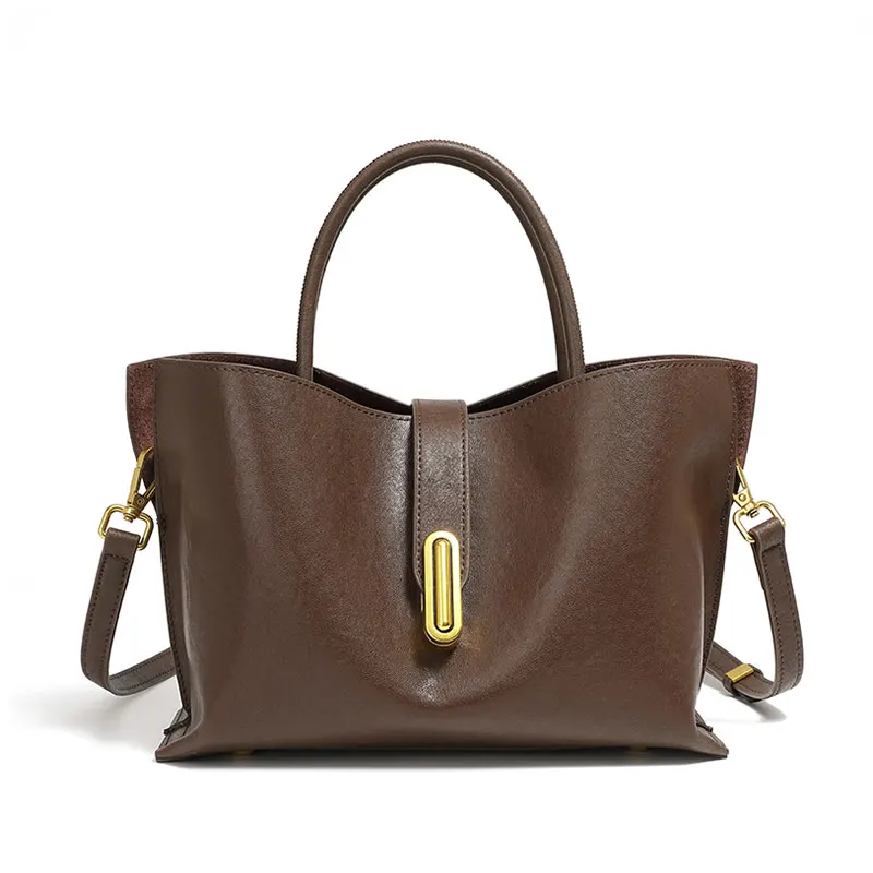 Genuine Leather Handbags 2026 New Luxury Designer Women's Bucket Bag High Quality Cowhide Shoulder Bags Women Crossbody Bag
Genuine Leather Handbags 2026 New Luxury Designer Women's Bucket Bag High Quality Cowhide Shoulder Bags Women Crossbody Bag