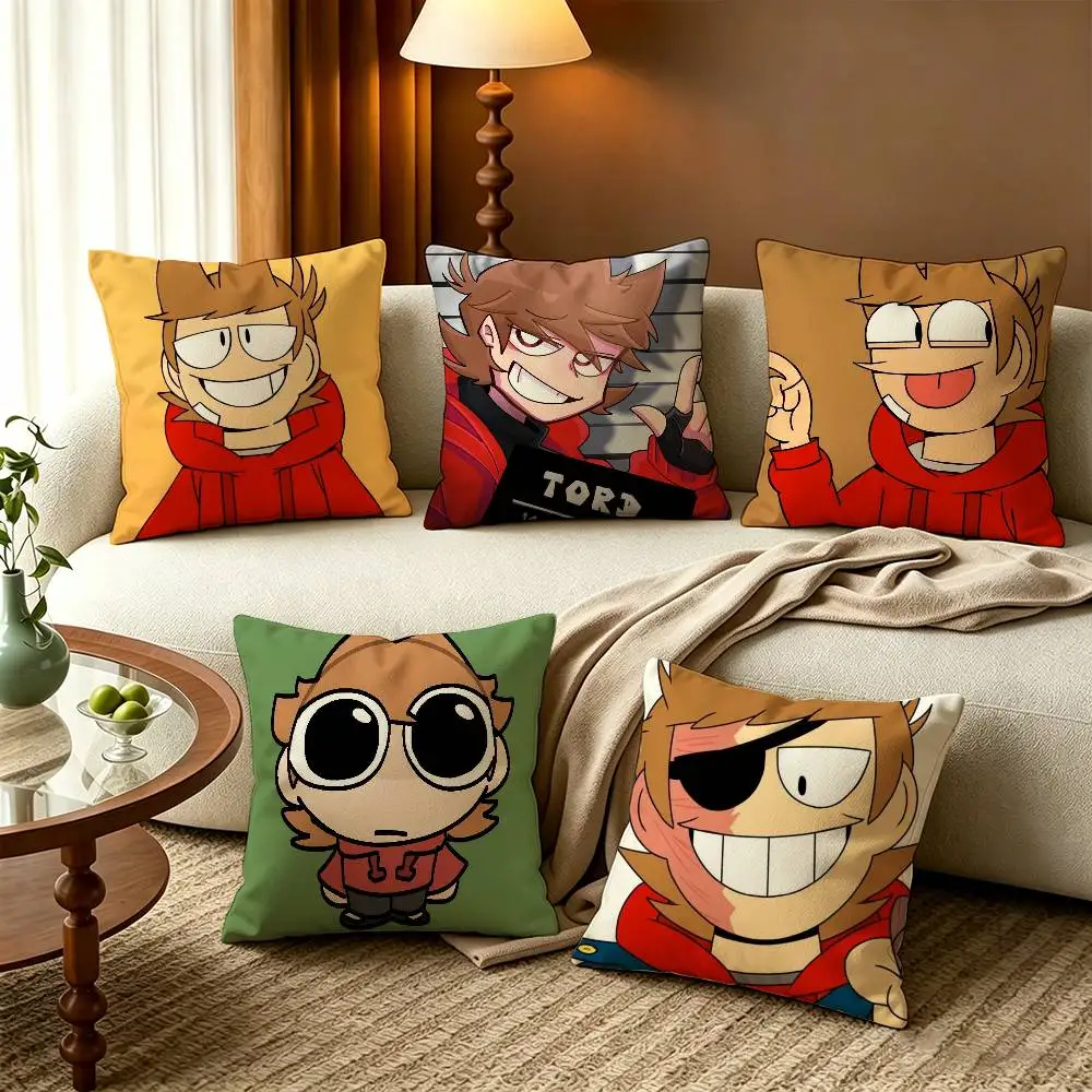 Eddsworld T-Tord Square Zipper Cotton Linen Fabric Pillow Cases Bedroom Home Decorative Boys Girls Gift
Eddsworld T-Tord Square Zipper Cotton Linen Fabric Pillow Cases Bedroom Home Decorative Boys Girls Gift