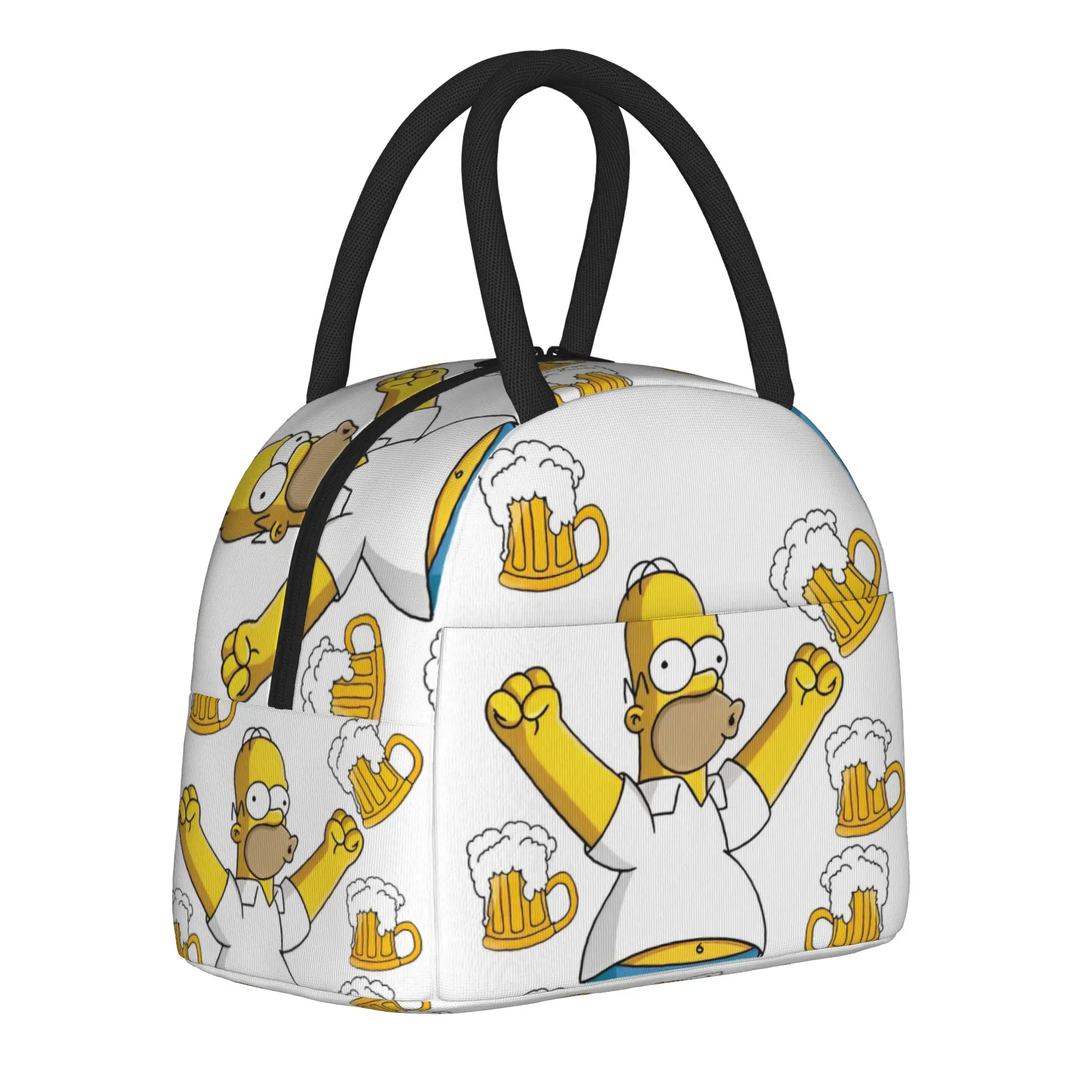 The Simper-sons Insulated Lunch Bag High Capacity Reusable Thermal Bag Tote Lunch Box Beach Travel Girl Boy
The Simper-sons Insulated Lunch Bag High Capacity Reusable Thermal Bag Tote Lunch Box Beach Travel Girl Boy