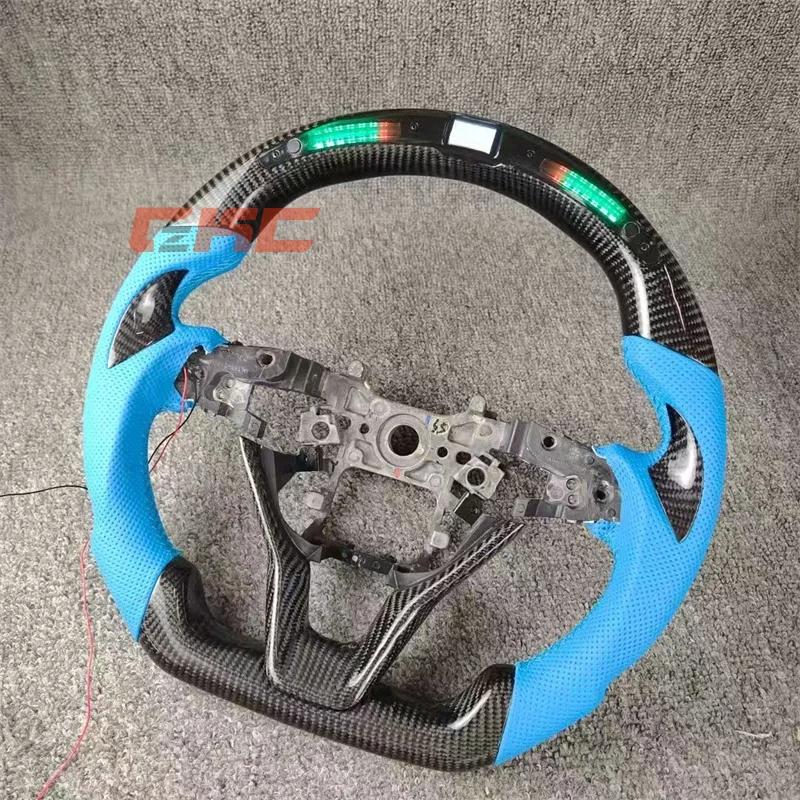 Customized blue perforated leather carbon fiber LED steering wheel for 2018 2019 2020 2021 2022 2023 H-onda A-ccord car accessor
Customized blue perforated leather carbon fiber LED steering wheel for 2018 2019 2020 2021 2022 2023 H-onda A-ccord car accessor