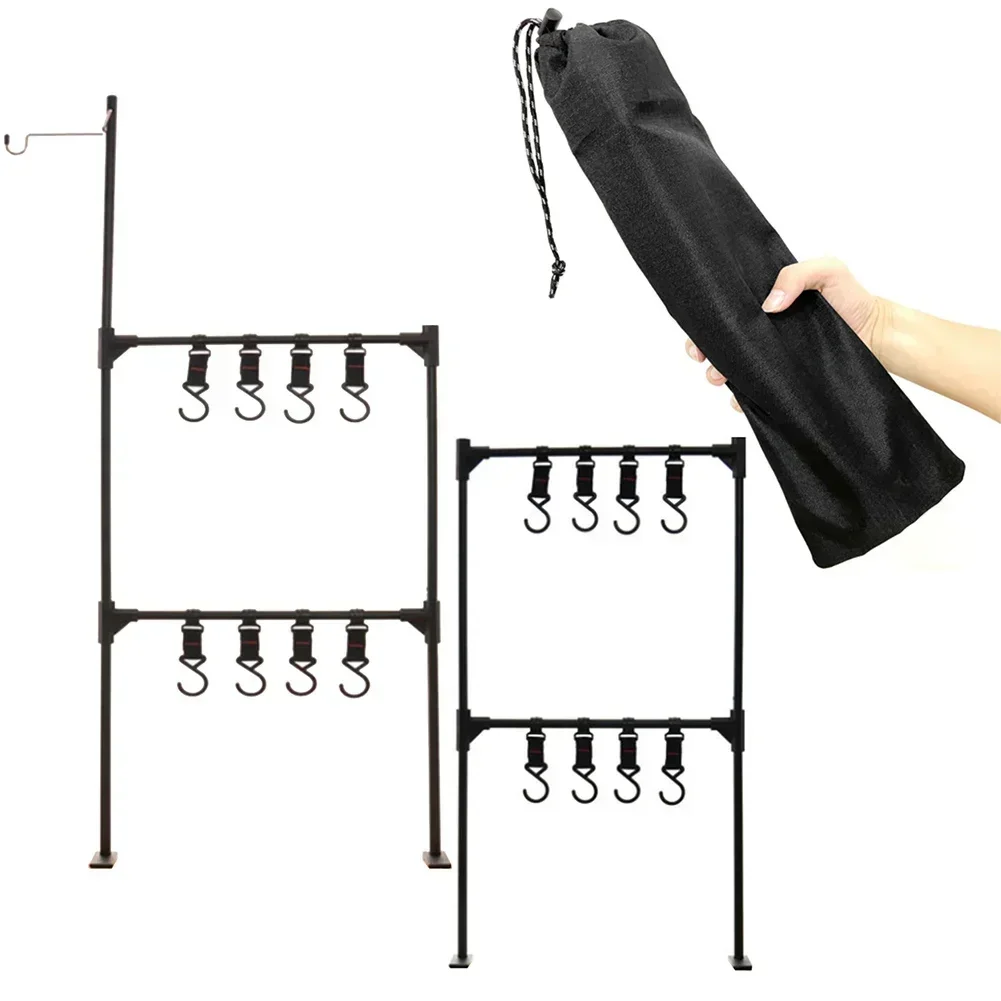 Lantern Stand Camping Tableware Double Levels Hanging Racks Table Storage Rack Aluminum Alloy Adjustable Table Clamp Accessories
Lantern Stand Camping Tableware Double Levels Hanging Racks Table Storage Rack Aluminum Alloy Adjustable Table Clamp Accessories