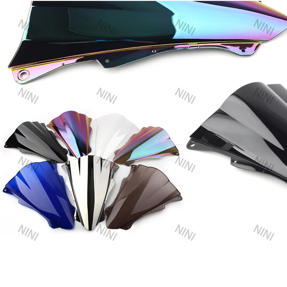 Motorcycle For Kawasaki Ninja ZX25R ZX-25R 2020 2021 2022 2023 screen Double Bubble Windshield Deflector Protector WindScreen
Motorcycle For Kawasaki Ninja ZX25R ZX-25R 2020 2021 2022 2023 screen Double Bubble Windshield Deflector Protector WindScreen