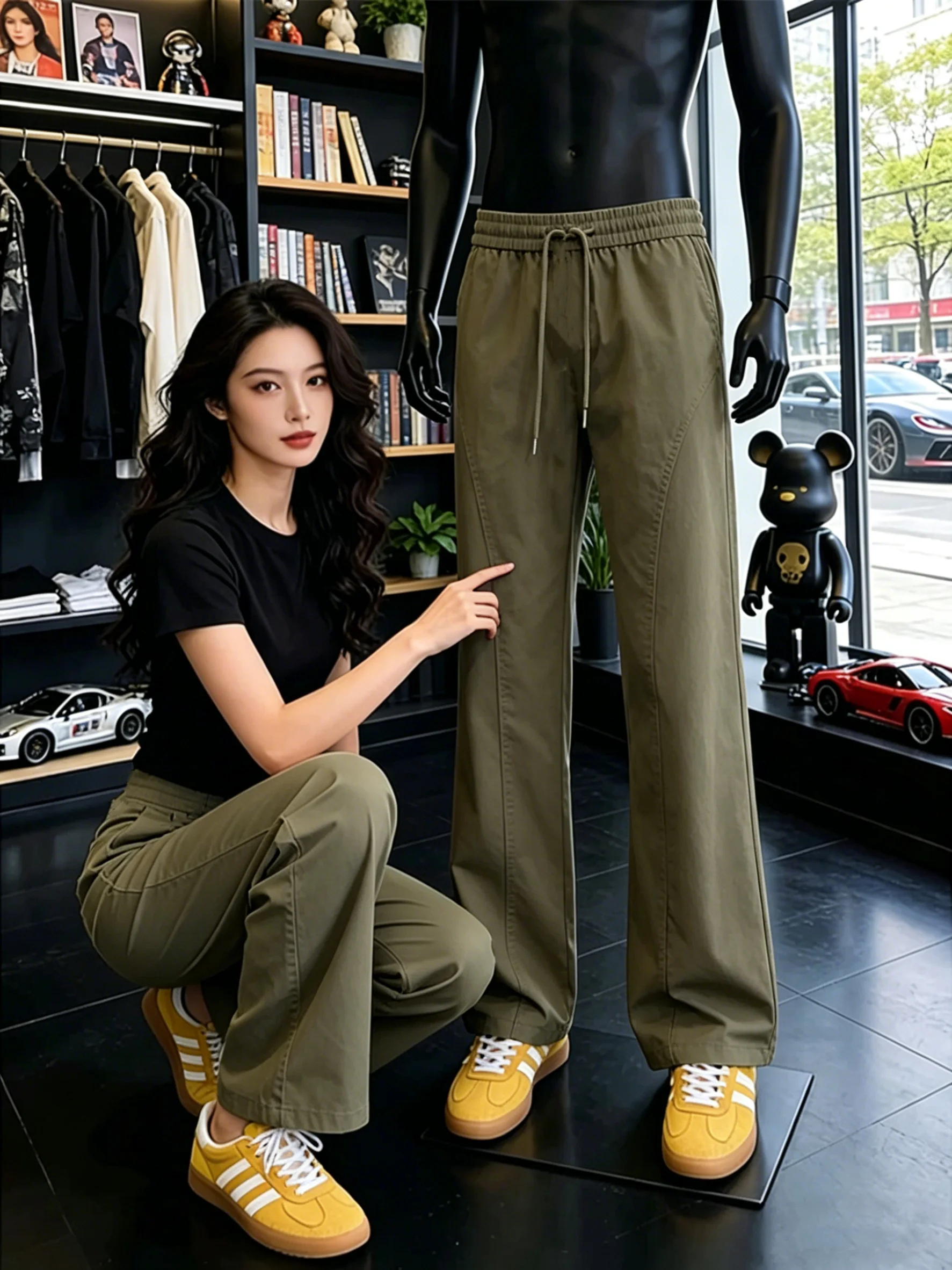 American Style Slim Fit Casual Pants Quick Dry Diagonal Cut Thin Nylon Waterproof Summer Trousers for Men Casual Long Pants
American Style Slim Fit Casual Pants Quick Dry Diagonal Cut Thin Nylon Waterproof Summer Trousers for Men Casual Long Pants