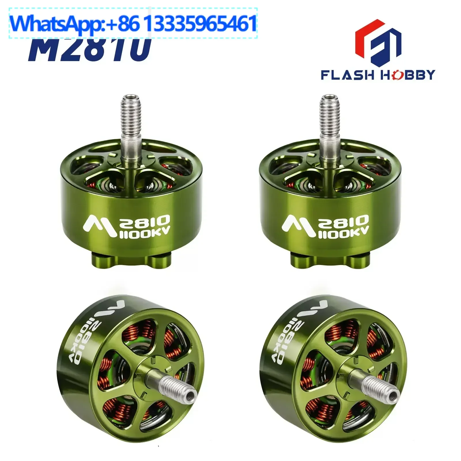 2Pcs FLASHHOBBY Mars M2810 1100kv 3-6S brushless motor 8 inch crossing machine motor accessories
2Pcs FLASHHOBBY Mars M2810 1100kv 3-6S brushless motor 8 inch crossing machine motor accessories