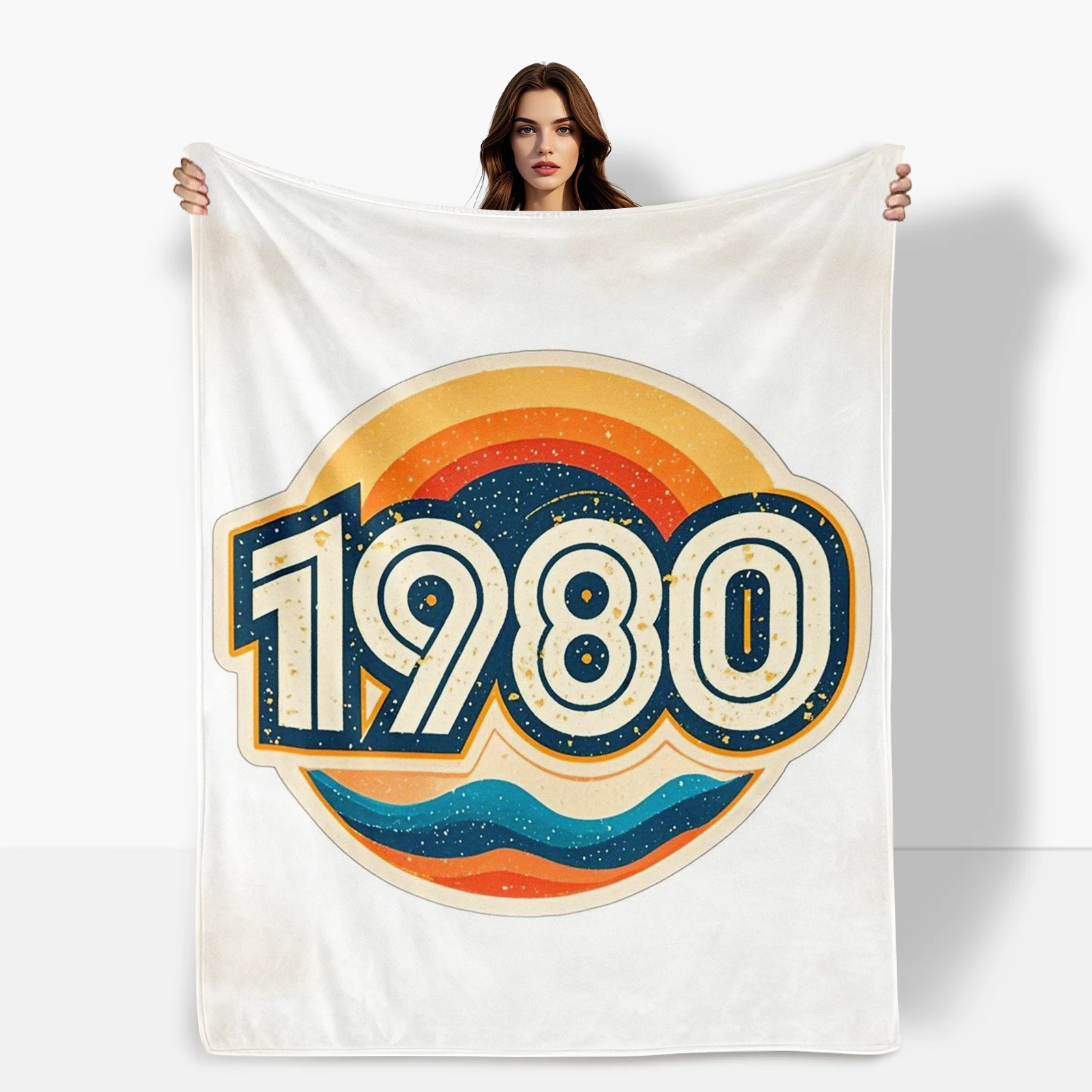 Vibrant 1980 Year Inspired Orange Yellow Blue Design Blanket For Creative And Retro Themed Room Or Living Space Accent
Vibrant 1980 Year Inspired Orange Yellow Blue Design Blanket For Creative And Retro Themed Room Or Living Space Accent