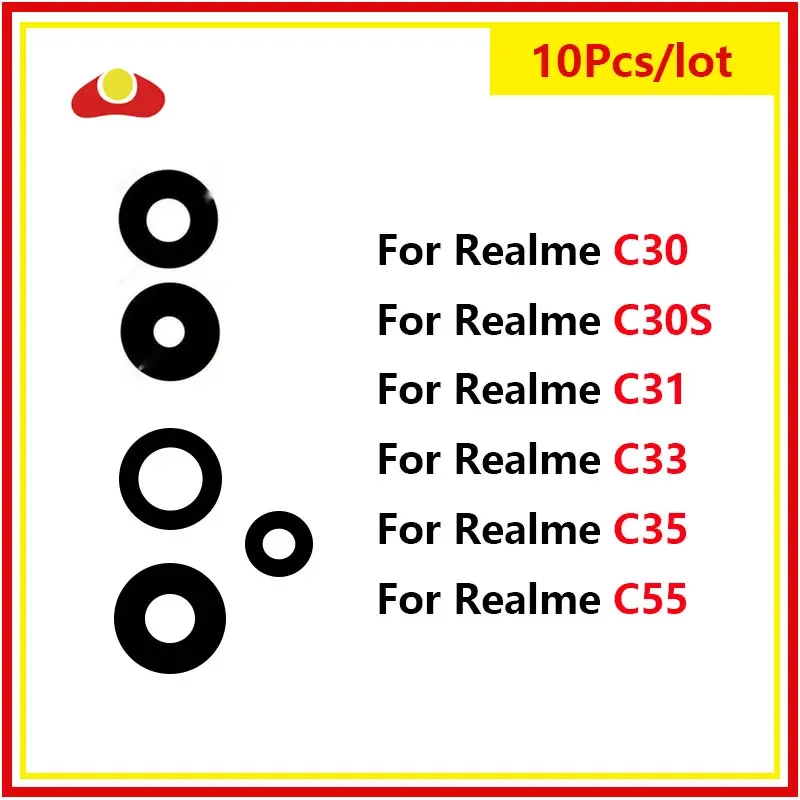 10Pcs Back Camera Lens Glass For OPPO Realme C55 C35 C33 C31 C30 C30S Rear with Sticker Repair Parts
10Pcs Back Camera Lens Glass For OPPO Realme C55 C35 C33 C31 C30 C30S Rear with Sticker Repair Parts