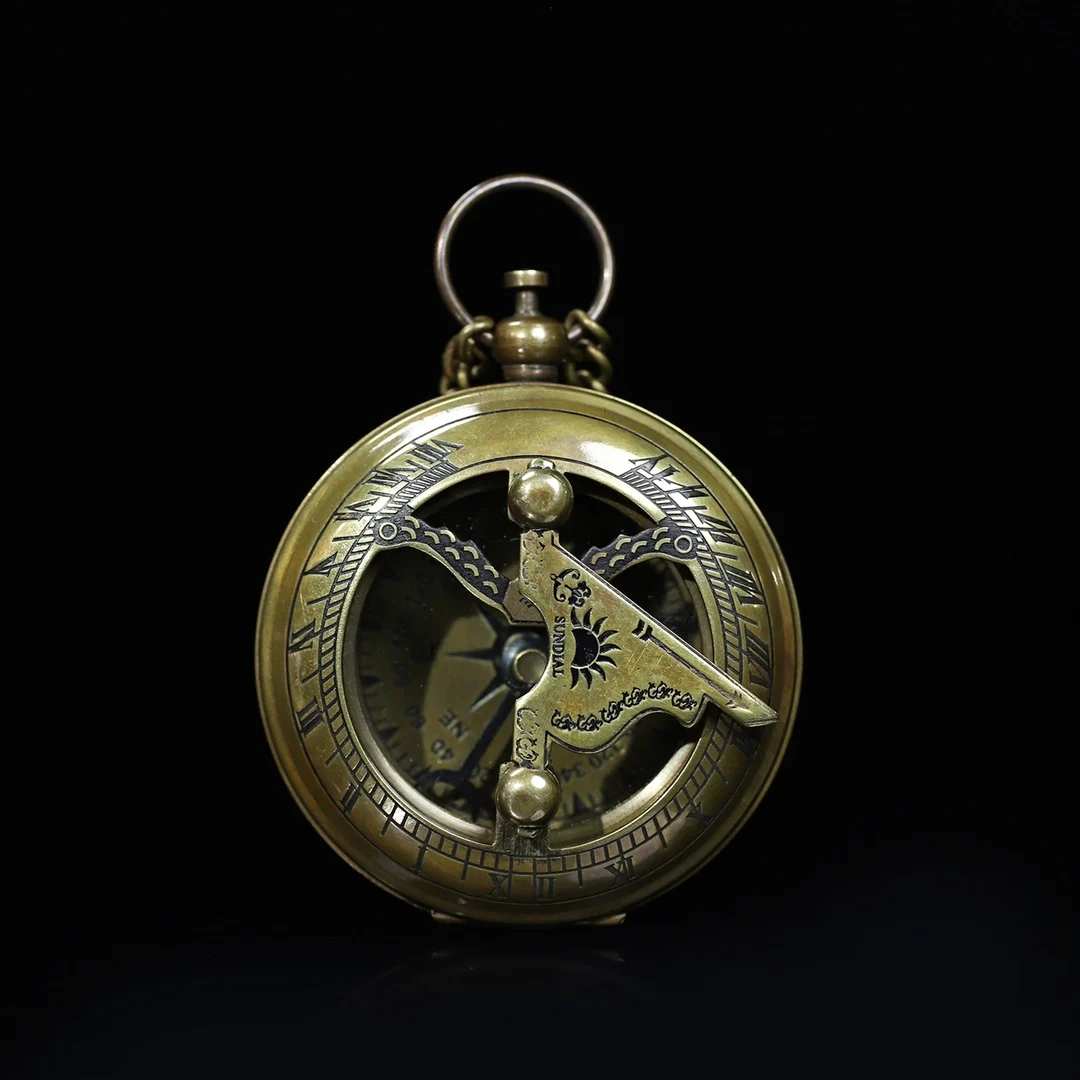 Copper Pocket Watch-Style Compass, 6Cm Long, 4.8Cm Cm Wide
Copper Pocket Watch-Style Compass, 6Cm Long, 4.8Cm Cm Wide