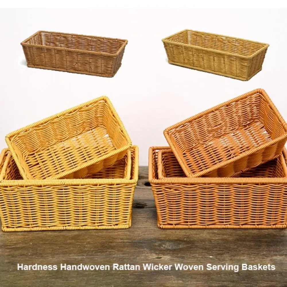 Hardness Rattan Wicker Woven Serving Baskets Handwoven Multicolors Restaurant Serving Tabletop Display 10 Styles Rattan Basket
Hardness Rattan Wicker Woven Serving Baskets Handwoven Multicolors Restaurant Serving Tabletop Display 10 Styles Rattan Basket