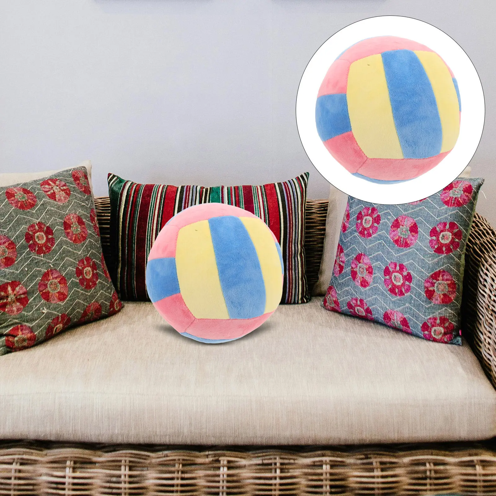 Realistic Volleyball Pillow Soft PP Cotton Filled Kawaii Sports Room Decor for Fans Kids Adults Throw Cushion Cute Bedroom Car
Realistic Volleyball Pillow Soft PP Cotton Filled Kawaii Sports Room Decor for Fans Kids Adults Throw Cushion Cute Bedroom Car