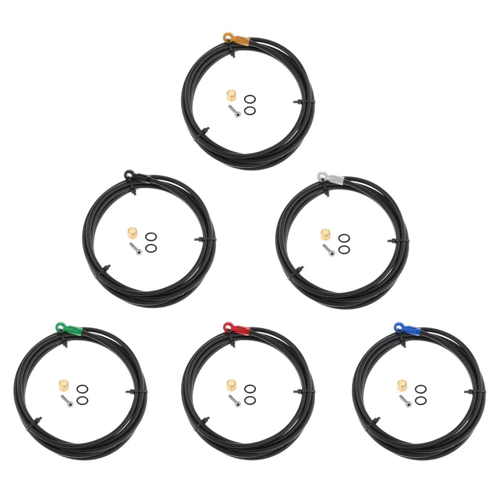 Nylon Hydraulic Brake Hose Bike Oil Tube Insert Kit Durable Oil Needle Connector Accessory for Internal Cable Bicycle Brakes
Nylon Hydraulic Brake Hose Bike Oil Tube Insert Kit Durable Oil Needle Connector Accessory for Internal Cable Bicycle Brakes
