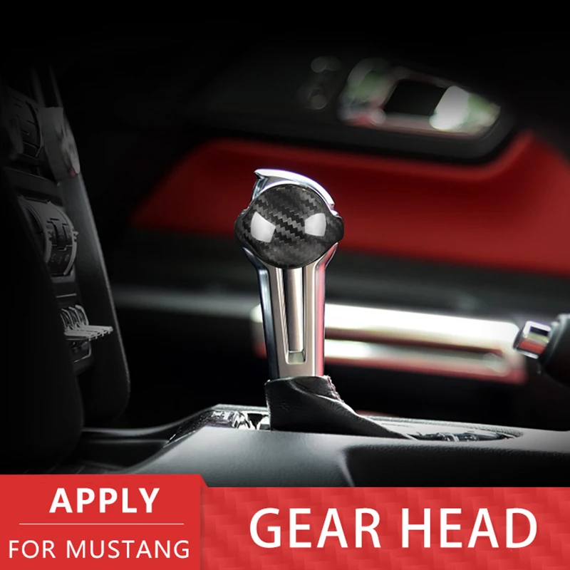 Car Gear Head Cover Sticker Real Carbon Fiber Decoration Decals For Ford Mustang 2015-2020 Interior Styling Accessories
Car Gear Head Cover Sticker Real Carbon Fiber Decoration Decals For Ford Mustang 2015-2020 Interior Styling Accessories