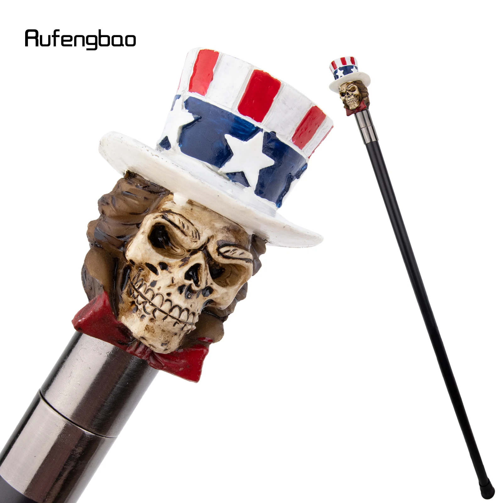 Yellow Resin Hat Skull Head Walking Cane Fashion Decorative Steel Stick Gentleman Elegant Cosplay Cane Knob Crosier 94cm
Yellow Resin Hat Skull Head Walking Cane Fashion Decorative Steel Stick Gentleman Elegant Cosplay Cane Knob Crosier 94cm