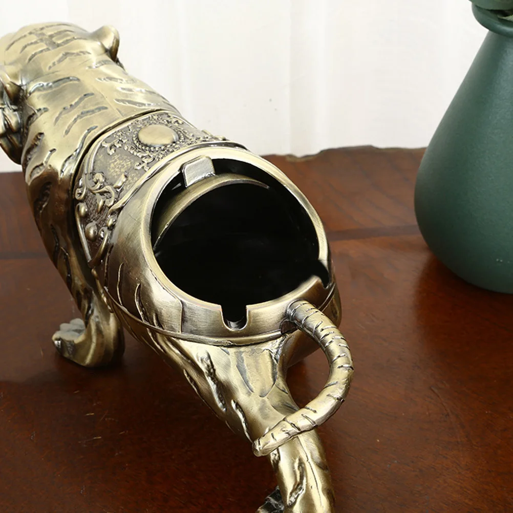 Tiger Shape Ashtray Zinc Alloy Metal Ornament Home Office Decor Desktop Holder Round Safe Portable Elegant Display
Tiger Shape Ashtray Zinc Alloy Metal Ornament Home Office Decor Desktop Holder Round Safe Portable Elegant Display