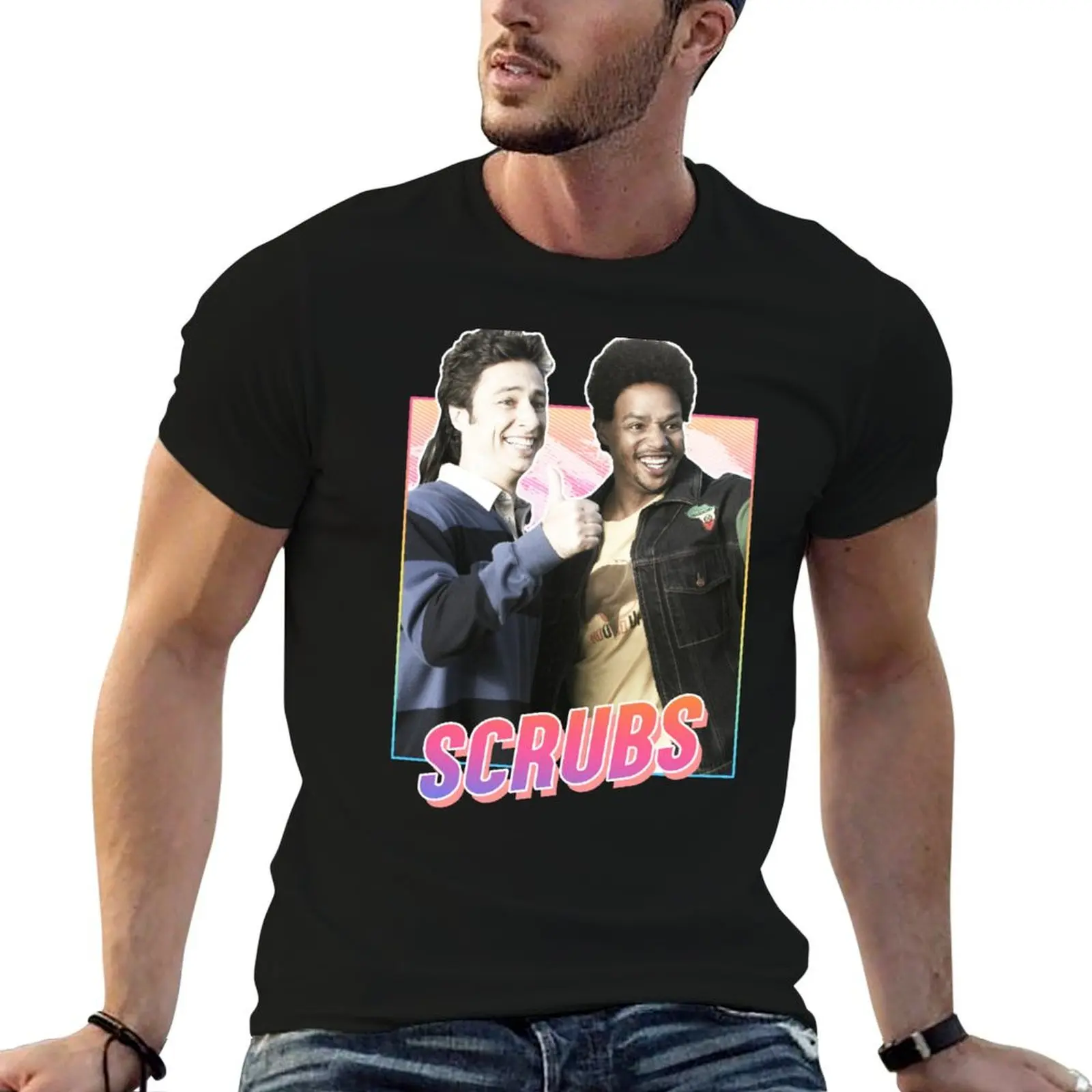 Scrubs Friendship - 80s design T-Shirt man t shirts high quality luxury brand essential t shirt anime t shirts for man T-shirt
Scrubs Friendship - 80s design T-Shirt man t shirts high quality luxury brand essential t shirt anime t shirts for man T-shirt