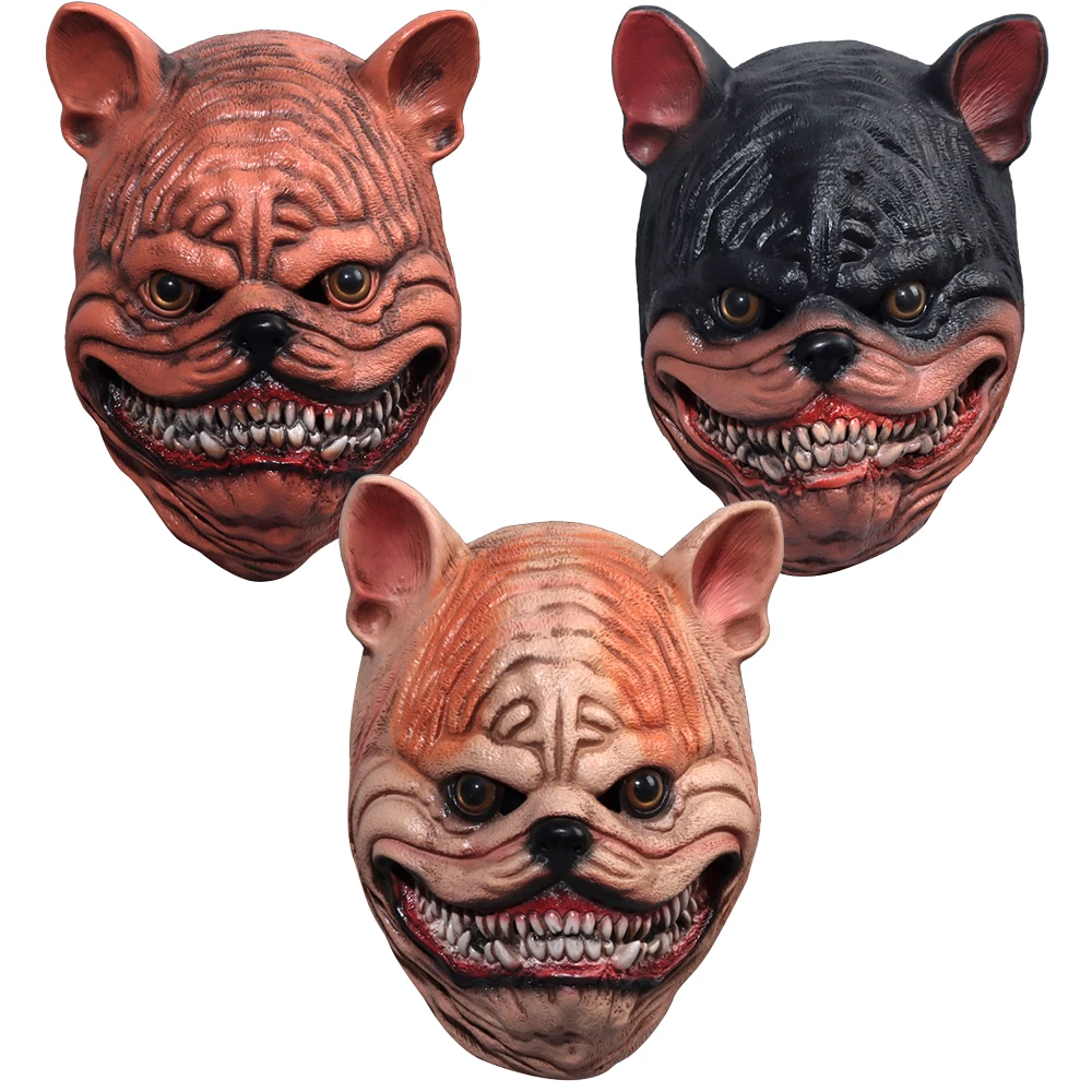 Funny Bulldog Mask Cosplay Animal Dogs Latex Helmet Halloween Carnival Dress Up Dress Up Party Costume Props Gifts 
Funny Bulldog Mask Cosplay Animal Dogs Latex Helmet Halloween Carnival Dress Up Dress Up Party Costume Props Gifts